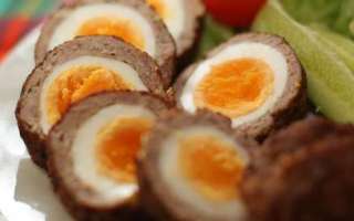 Яйца по-шотландски — фото рецепт приготовления во фритюре