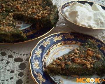 Азербайджанское кюкю из яиц и зелени – пошаговый фото рецепт приготовления