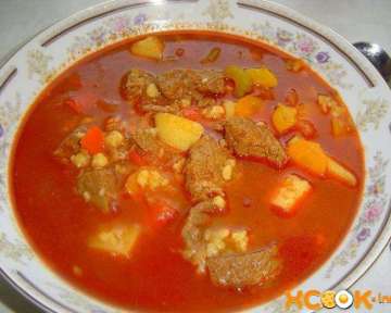 Суп гуляш венгерский классический – пошаговый рецепт с фото приготовления в домашних условиях