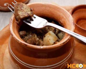 Говядина с картошкой в горшочках в духовке – рецепт с фото, как приготовить в домашних условиях пошагово