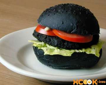 Черный бургер – пошаговый рецепт с фото, как сделать с булкой и другими ингредиентами в домашних условиях