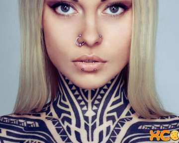 Виды мужского и женского пирсинга на лице и на теле (ушей, носа, губ, пупка, языка, а также интимный)