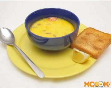 Сырный крем суп с креветками — простой фото рецепт, как его приготовить