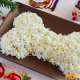 Салат «Собачья кость» — пошаговый фото рецепт приготовления с креветками и авокадо