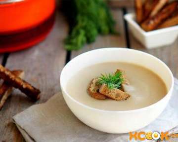 Грибной суп-пюре со сливками – пошаговый рецепт с фото приготовления в домашних условиях