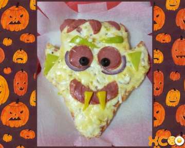 Праздничная пицца Дракула — рецепт с пошаговыми фото приготовления на Хэллоуин