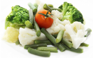 Замороженная овощная смесь — калорийность и рецепты