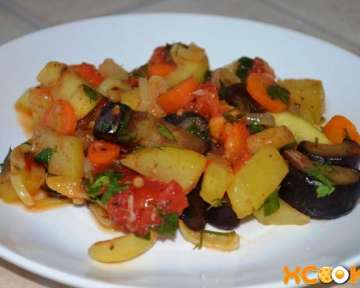 Соте из овощей — рецепт с фото, как приготовить в духовке