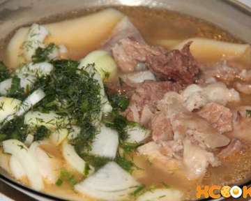 Сорпа из баранины по-казахски – пошаговый фото рецепт приготовления супа