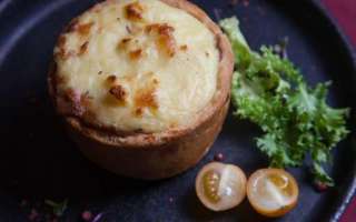 Мясной пай с грибами и картофелем — рецепт с фото приготовления традиционного английского пирога