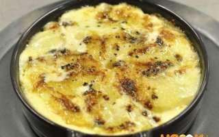 Простой рецепт приготовления картофельного блюда гратен Дофинуа с пошаговыми фото