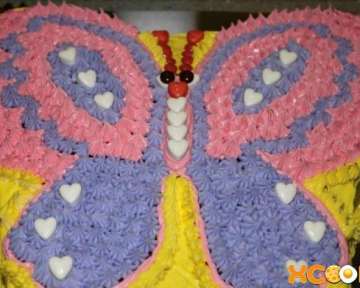 Торт в виде бабочки – рецепт с фото, как его сделать своими руками