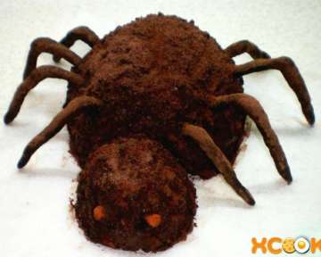 Торт Паук — мастер-класс (рецепт) с пошаговыми фото, как сделать своими руками в домашних условиях