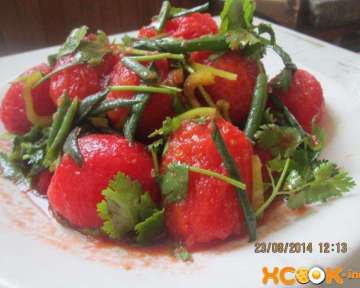 Вкусный корейский салат из помидоров – пошаговый рецепт с фото приготовления в домашних условиях