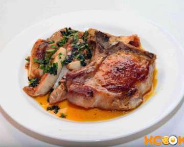Антрекот свиной на косточке – пошаговый рецепт с фото, как приготовить на сковороде в домашних условиях