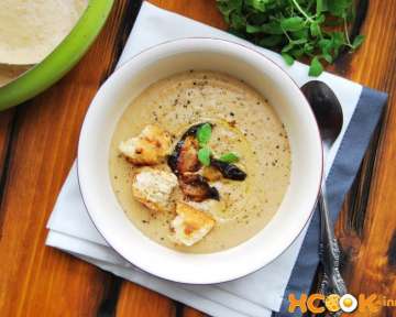 Грибной крем-суп из белых грибов – рецепт с пошаговыми фото, как приготовить со сливками и картофелем