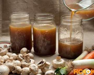Пошаговый фото рецепт приготовления вкусного и насыщенного грибного бульона в домашних условиях