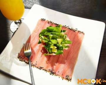 Карпаччо из тунца – рецепт с пошаговыми фото, как приготовить из филе с сыром и салатом