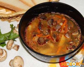 Постный суп с гречневой крупой и грибами – пошаговый рецепт с фото, как приготовить в домашних условиях