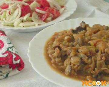 Овощное рагу с грибами, кабачками и картошкой – пошаговый рецепт с фото приготовления