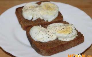 Вкусные гренки из черного хлеба с вареным яйцом – простой пошаговый рецепт с фото, как их сделать в домашних условиях