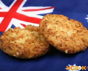 Печенье анзак — австралийский рецепт с пошаговыми фото