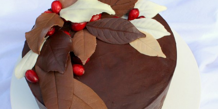 Шоколадные листики — рецепт с фото и видео