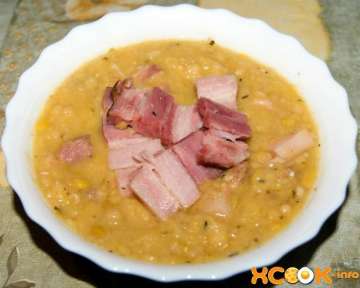 Гороховый суп с копченой грудинкой – пошаговый рецепт с фото, как его готовить дома