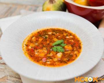 Фасолевый болгарский суп Боб чорба — рецепт с фото приготовления