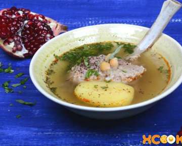 Бозбаш с нутом – пошаговый рецепт с фото, как его приготовить из баранины или телятины