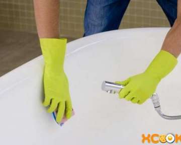 Как и чем в домашних условиях можно отбелить ванну (чугунную, акриловую, эмалированную)?