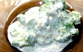 Капуста брокколи в сливочном соусе – простой пошаговый рецепт с фото, как приготовить на сковороде