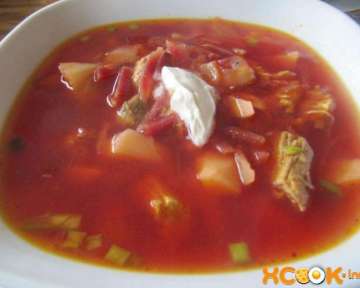 Как сварить вкусный борщ со свининой – пошаговый рецепт с фото приготовления