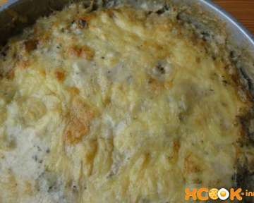 Рецепт приготовления гратена из картофеля с грибами с пошаговыми фото