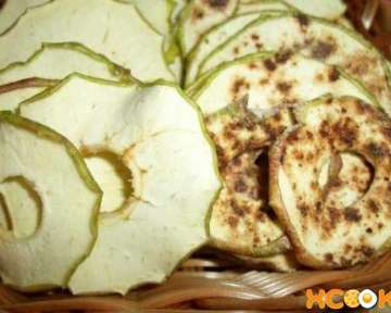 Простой пошаговый фото рецепт приготовления вкусных и натуральных чипсов из яблок в домашних условиях
