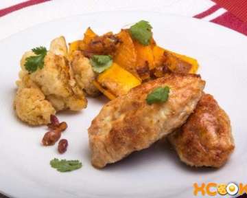 Зразы из куриного фарша с грибами – пошаговый рецепт с фото, как готовить в домашних условиях