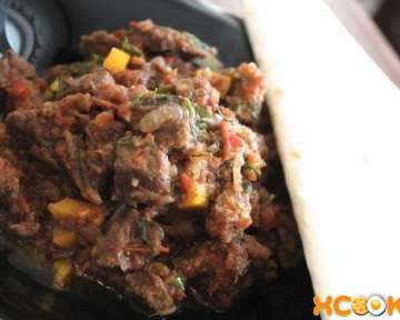 Пошаговый фото рецепт приготовления чашушули по-грузински в домашних условиях