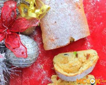 Рождественский штоллен — рецепт с фото приготовления немецкого кекса