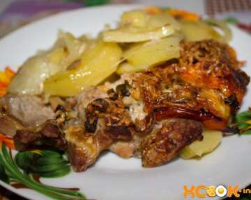 Вкусное мясо по-французски с помидором и сыром в духовке – приготовление по простому рецепту с пошаговыми фото
