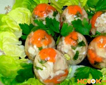 Заливные яйца – приготовление по простому пошаговому рецепту с фото в скорлупе