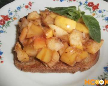 Французские тосты с яйцом, молоком и яблоками – приготовление по рецепту с пошаговыми фото