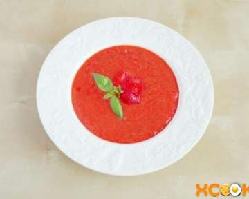 Холодный испанский Гаспачо (клубничный) — вкусный пошаговый рецепт с фото в домашних условиях