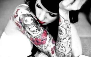 Татуировки для девушек — красивые фото идеи и их значение