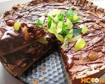 Шоколадно-ореховый торт – пошаговый рецепт с фото приготовления с кремом
