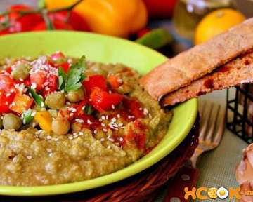 Домашний хумус с овощами — рецепт приготовления с фото