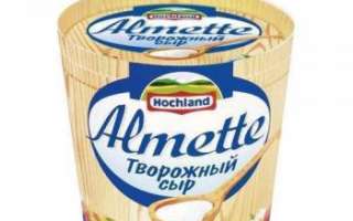 Состав сливочного или творожного сыра Альметте (Almette), его калорийность, приготовление в домашних условиях, а также рецепты с этим продуктом