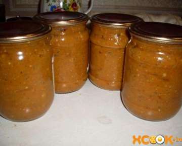 Вкусная домашняя консервированная баклажанная икра – пошаговый рецепт с фото приготовления на зиму