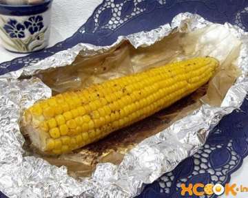 Молодая кукуруза запеченная в духовке – рецепт с пошаговыми фото, как вкусно приготовить в фольге