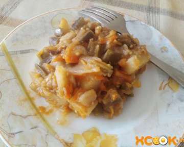 Тушеные баклажаны с картошкой – пошаговый фото рецепт, как их приготовить с помидорами и другими овощами