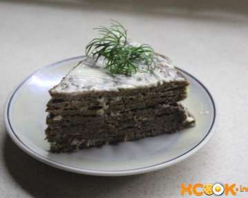 Вкусный печеночный торт классический – рецепт с пошаговыми фото, как приготовить в домашних условиях